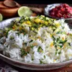 fresh cilantro lime rice - featured image