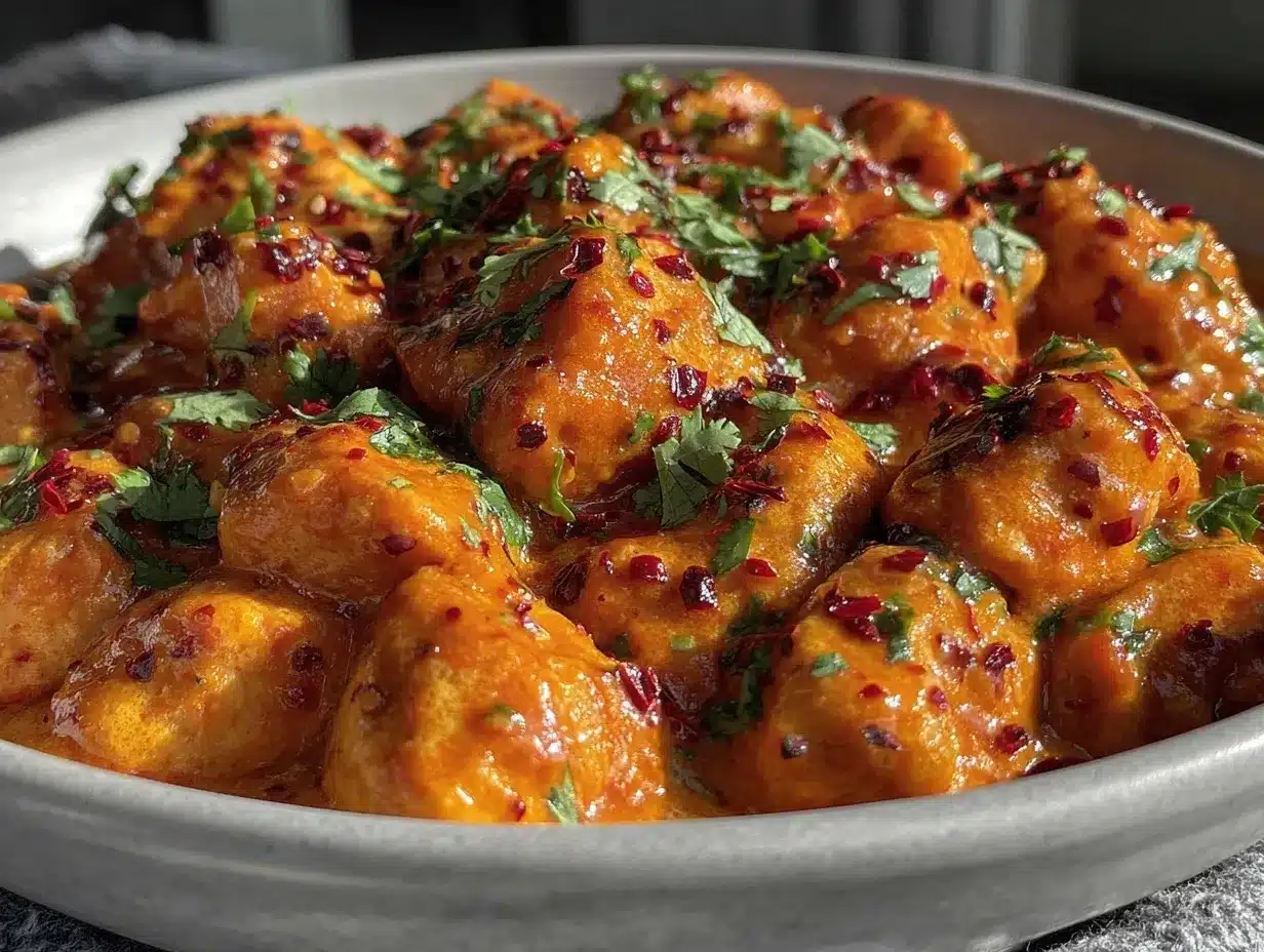 Instant Pot Butter Chicken preparation steps