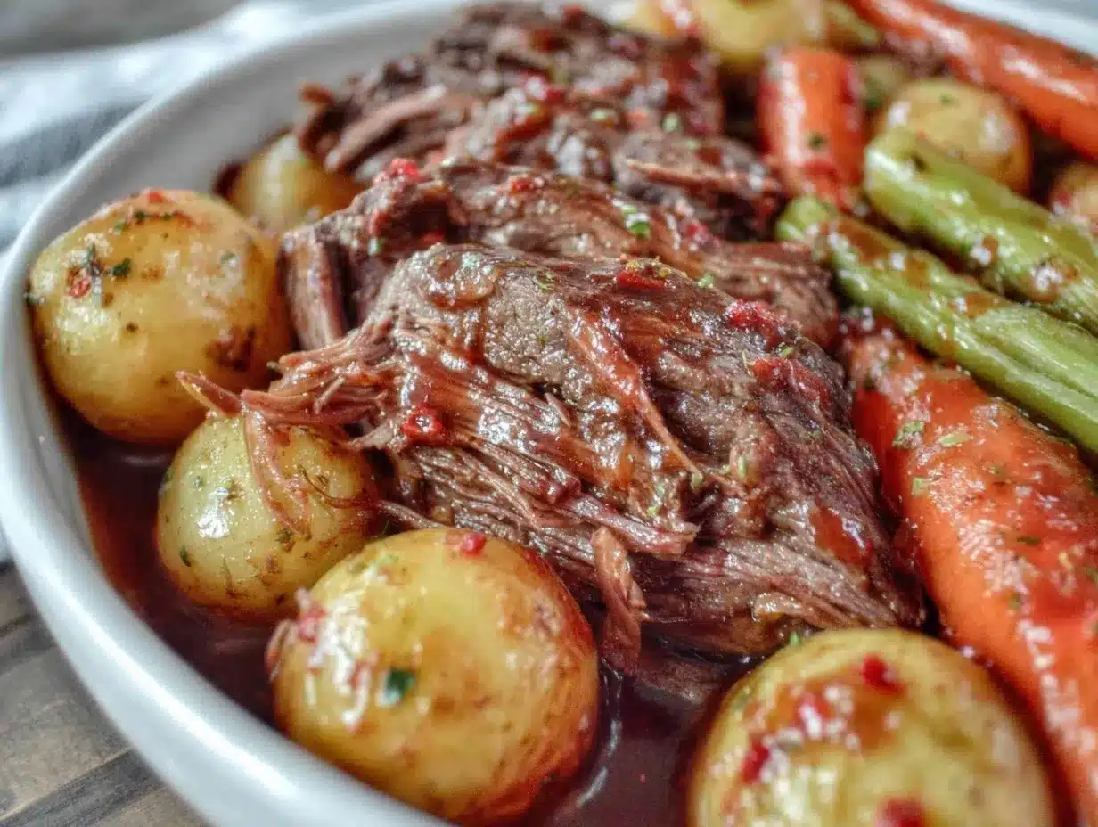 instant pot pot roast preparation steps
