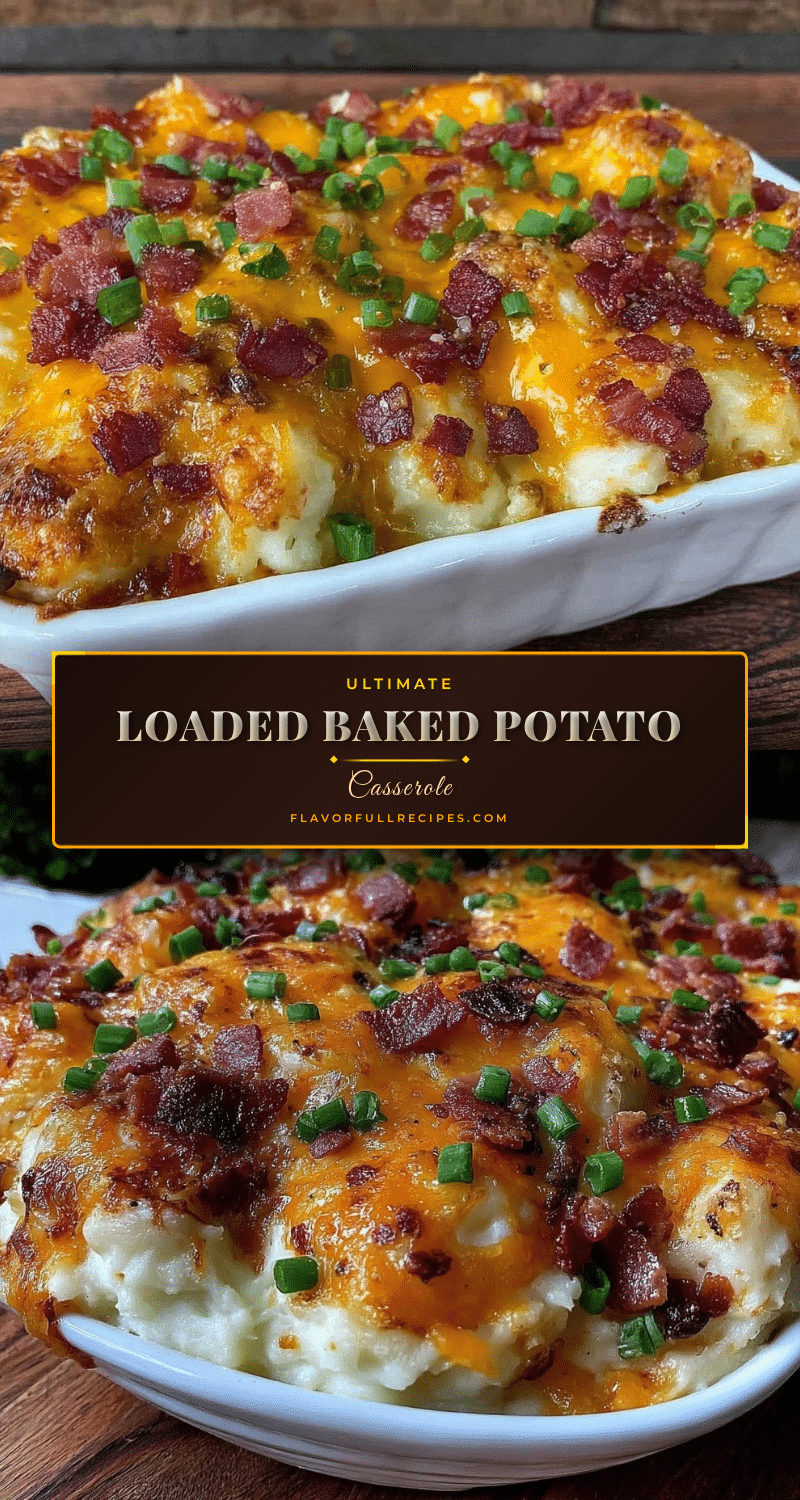 loaded baked potato casserole recipe