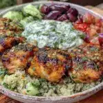 Mediterranean Chicken Bowl - featured image