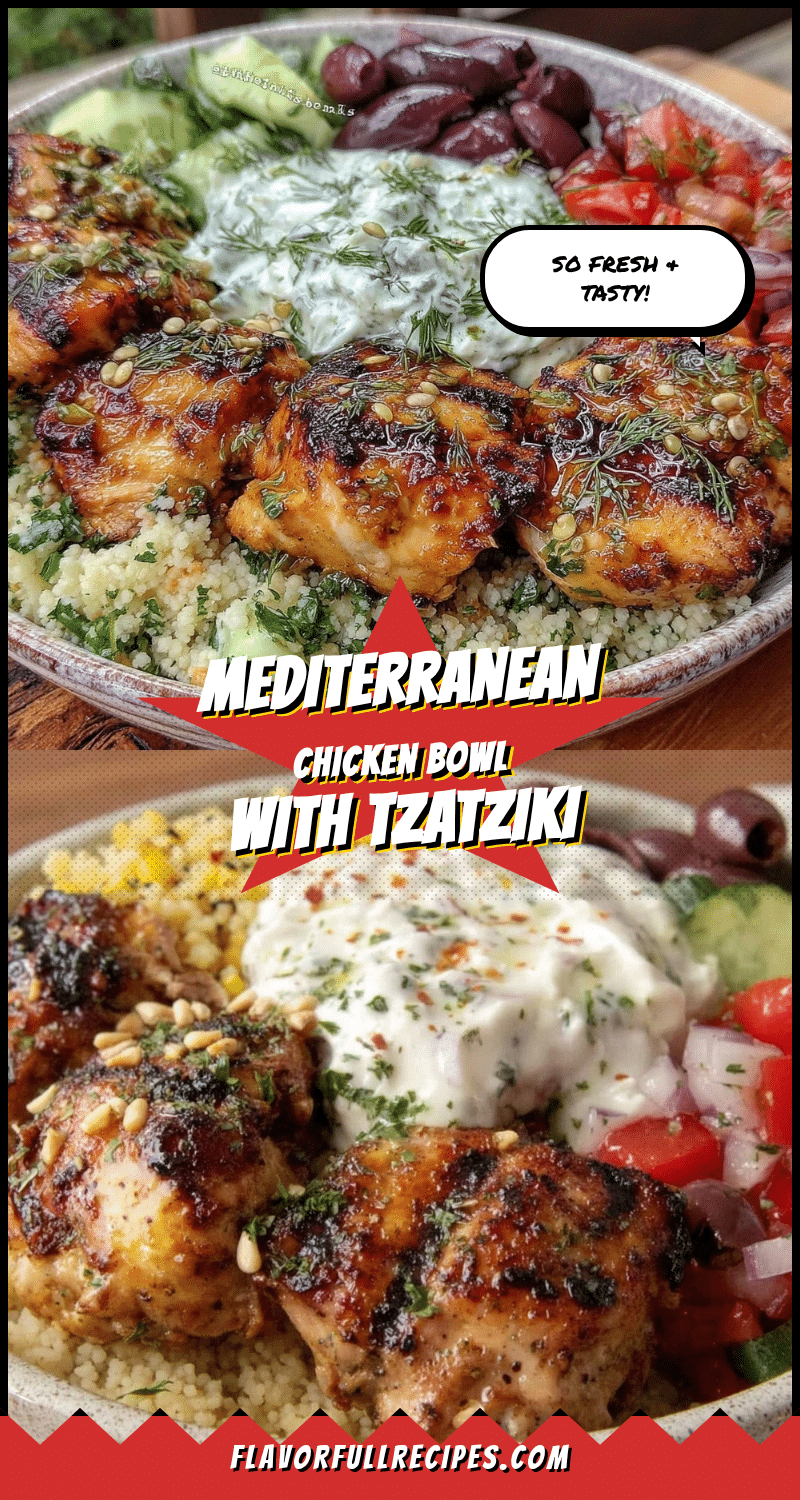 Mediterranean Chicken Bowl recipe