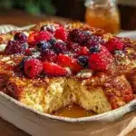 overnight french toast bake - featured image
