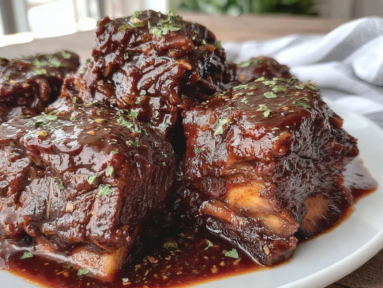 slow cooker beef short ribs preparation steps