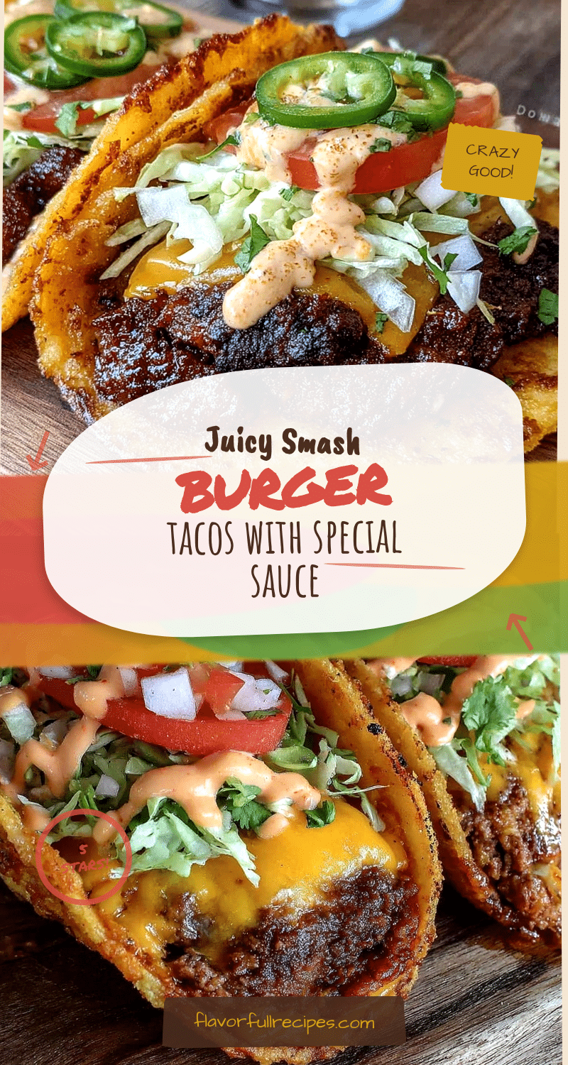 smash burger tacos recipe
