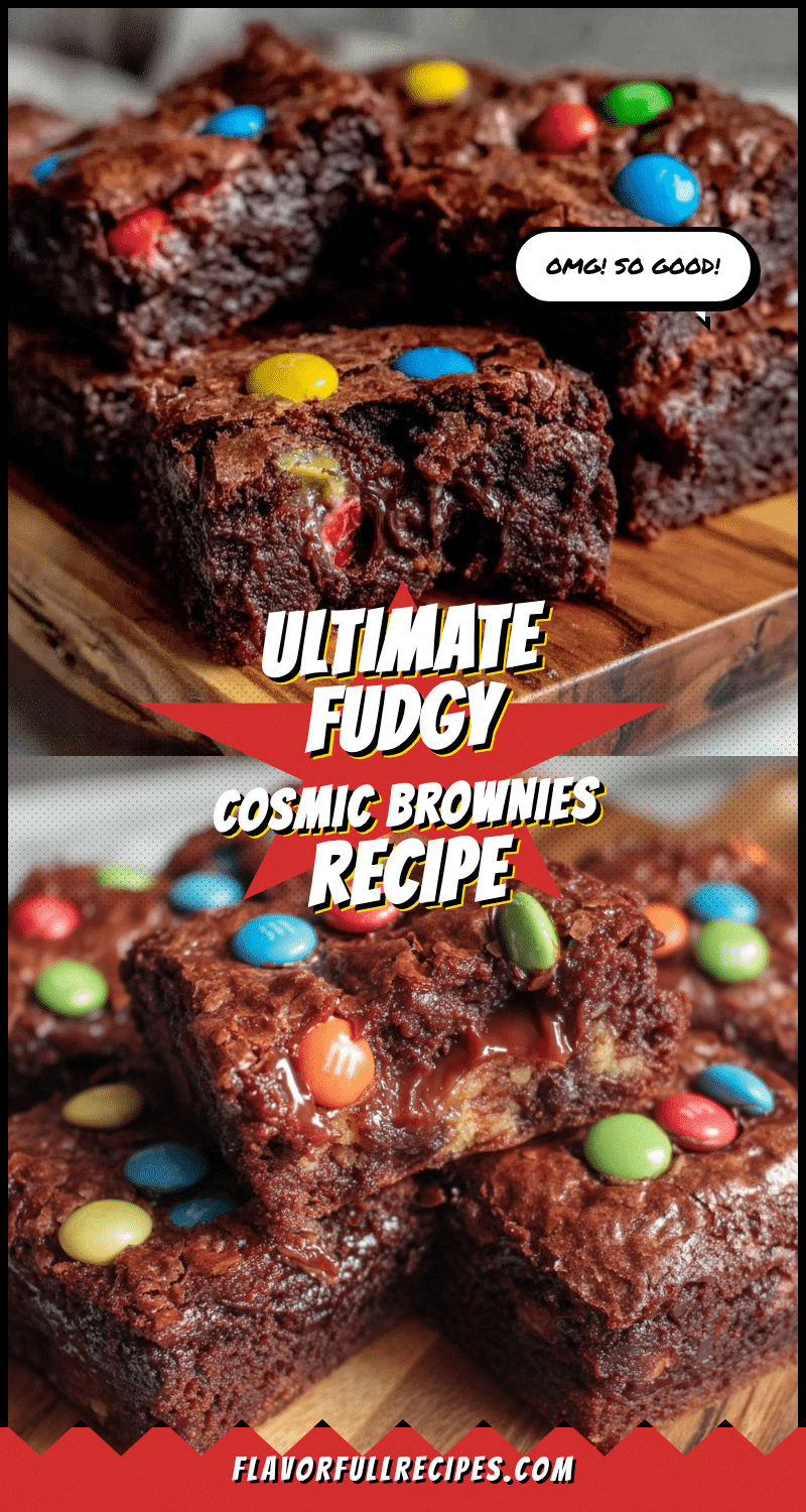 ultimate fudgy cosmic brownies recipe