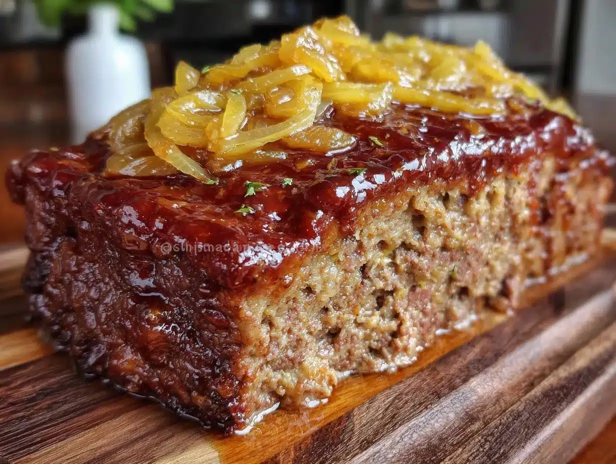 brown sugar glazed meatloaf preparation steps