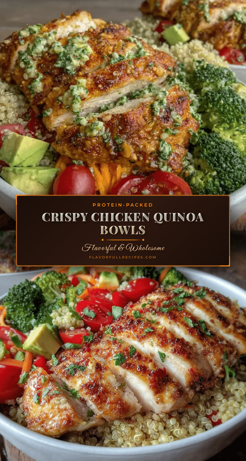 chicken and quinoa meal prep bowls recipe