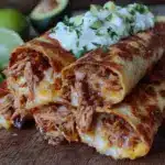 crispy chicken flautas - featured image