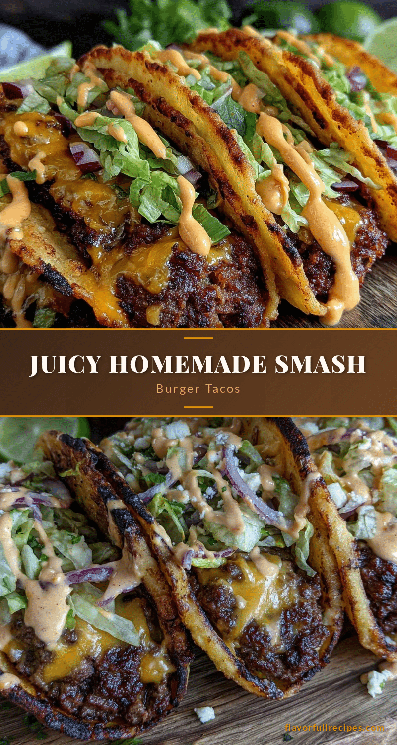 smash burger tacos recipe
