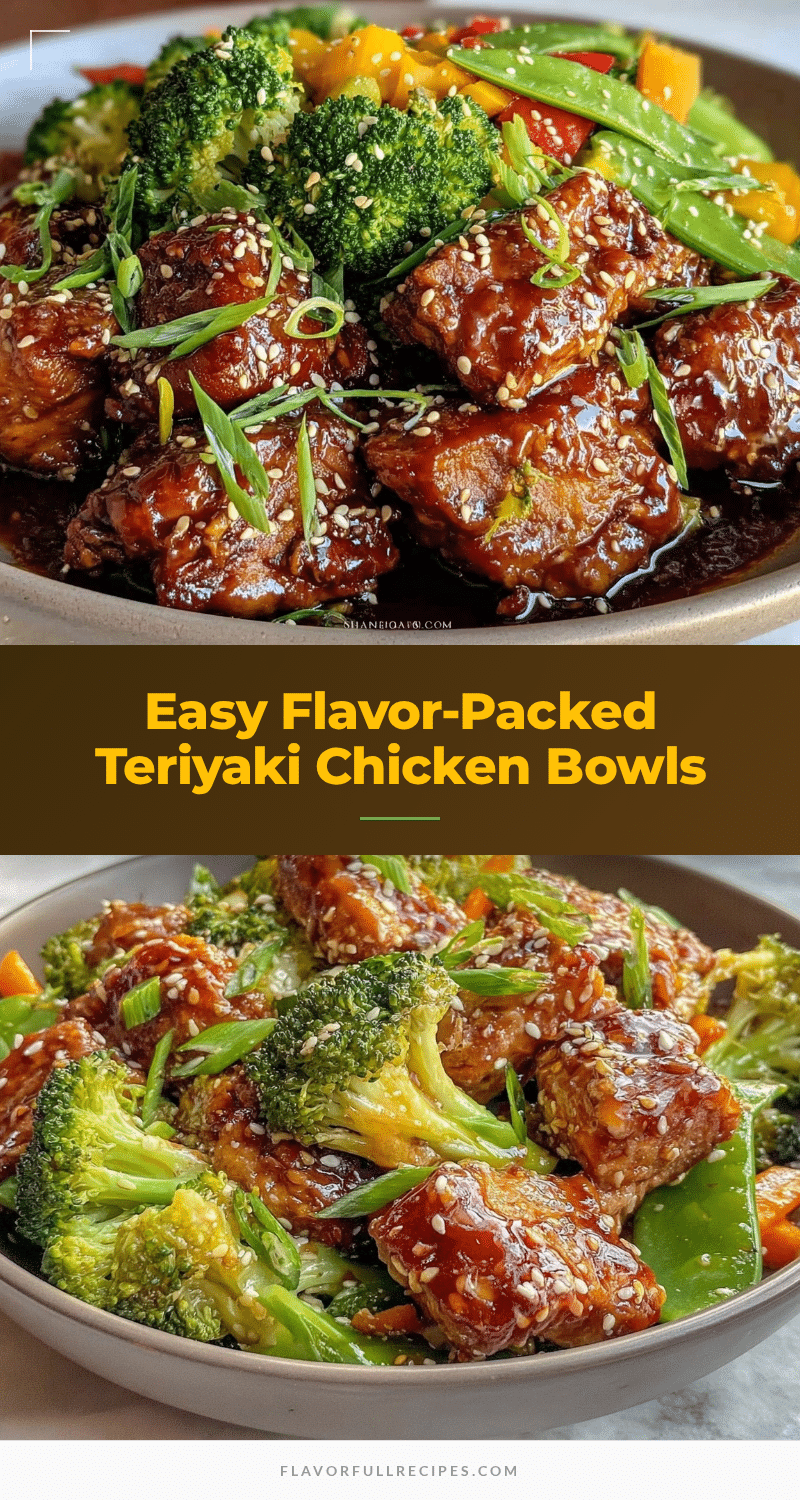 teriyaki chicken meal prep bowls recipe