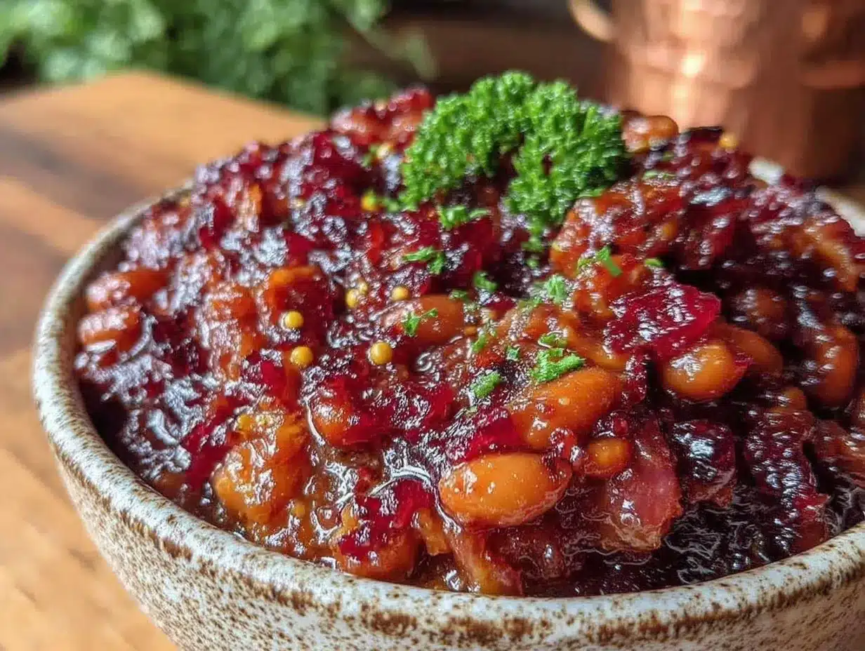 baked beans from scratch with smoky bacon preparation steps