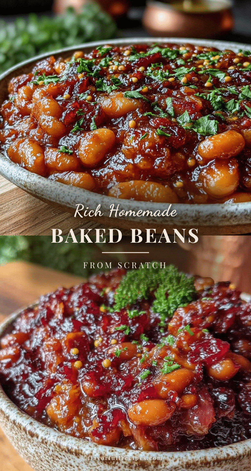 baked beans from scratch with smoky bacon recipe