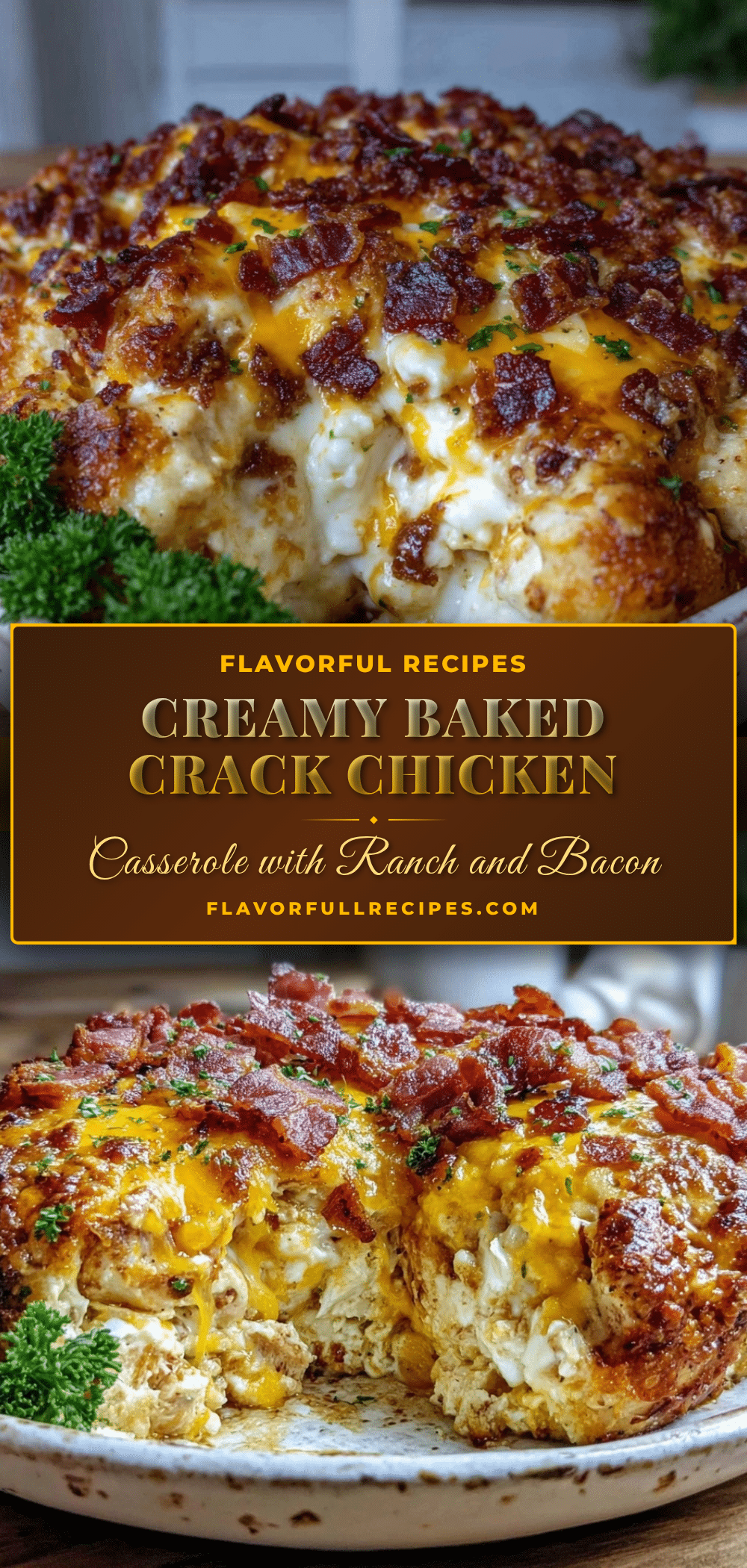 baked crack chicken casserole recipe