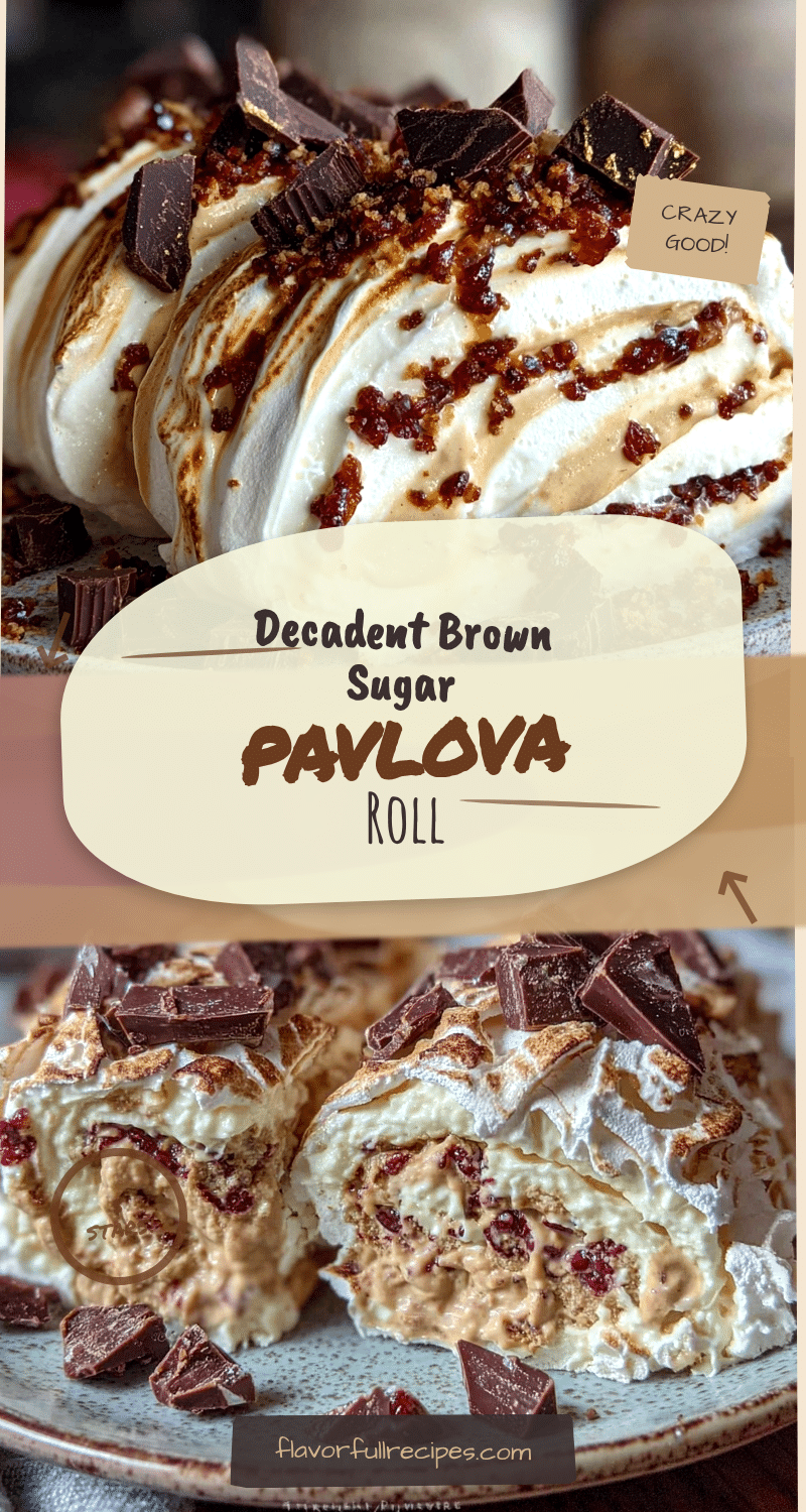 brown sugar pavlova roll recipe