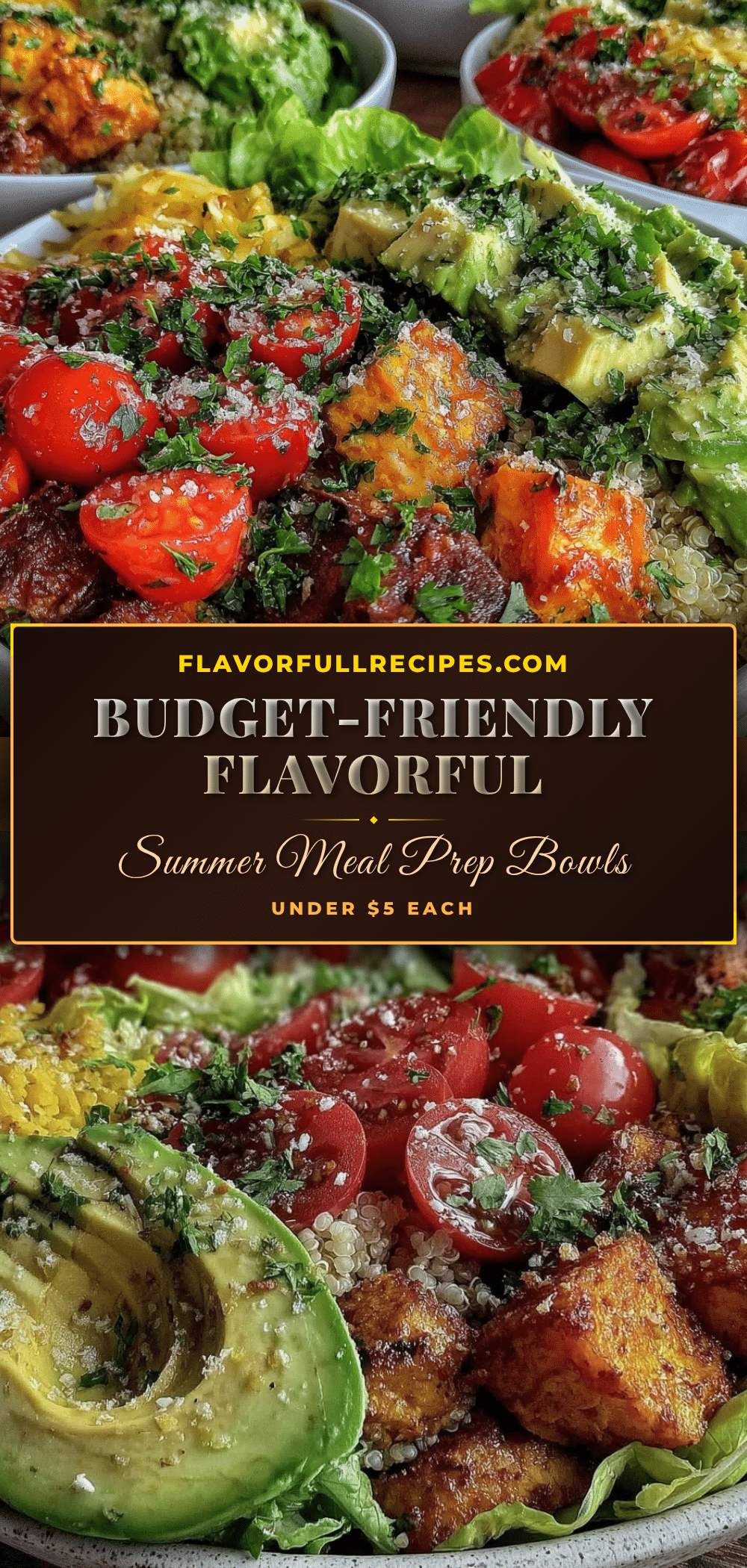 cheap summer meal prep bowls recipe