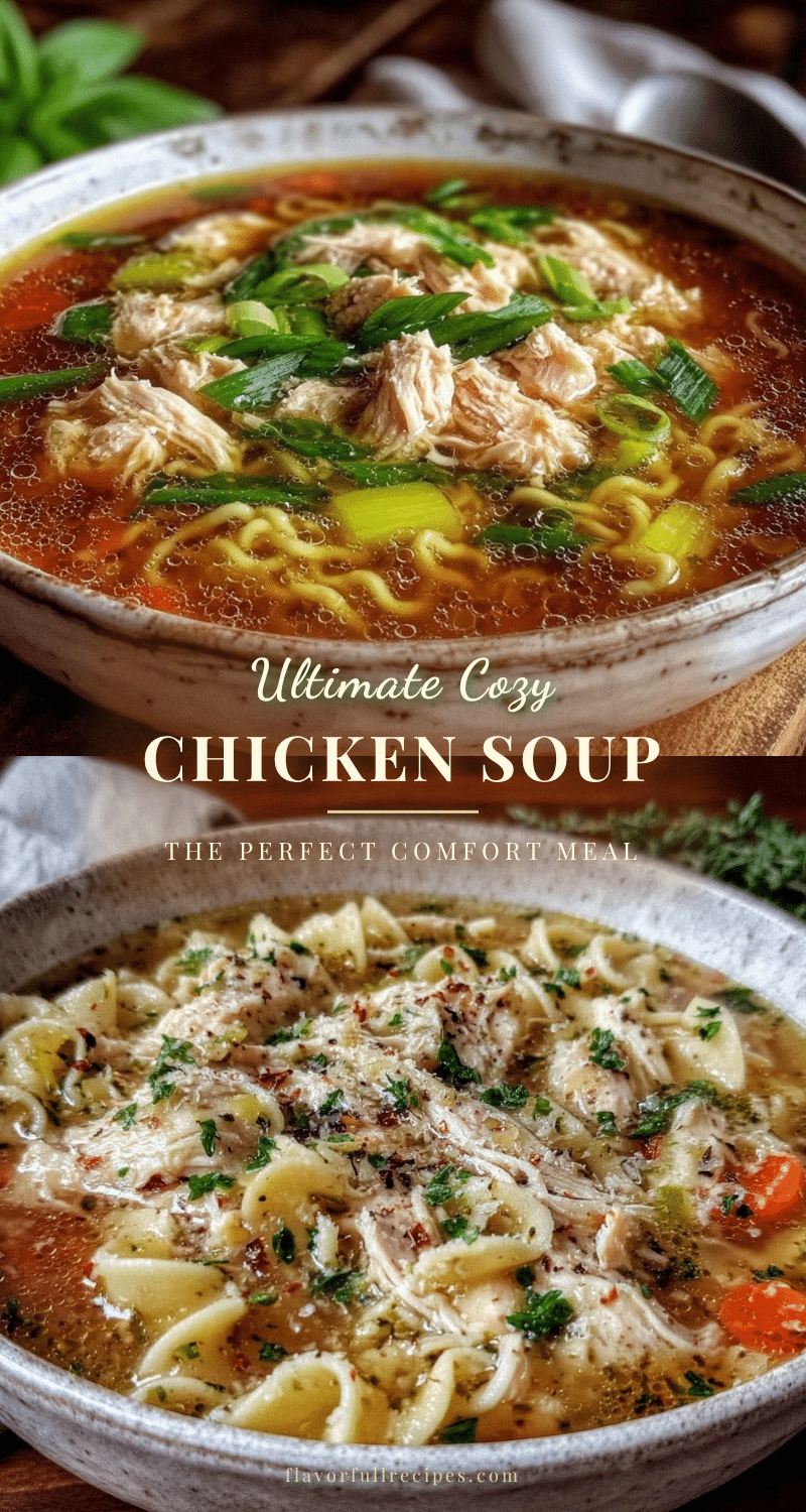 Cozy Chicken Soup Recipe Easy Homemade Comfort Food to Warm You Up