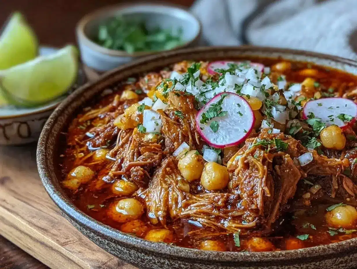 cozy crockpot pozole rojo preparation steps
