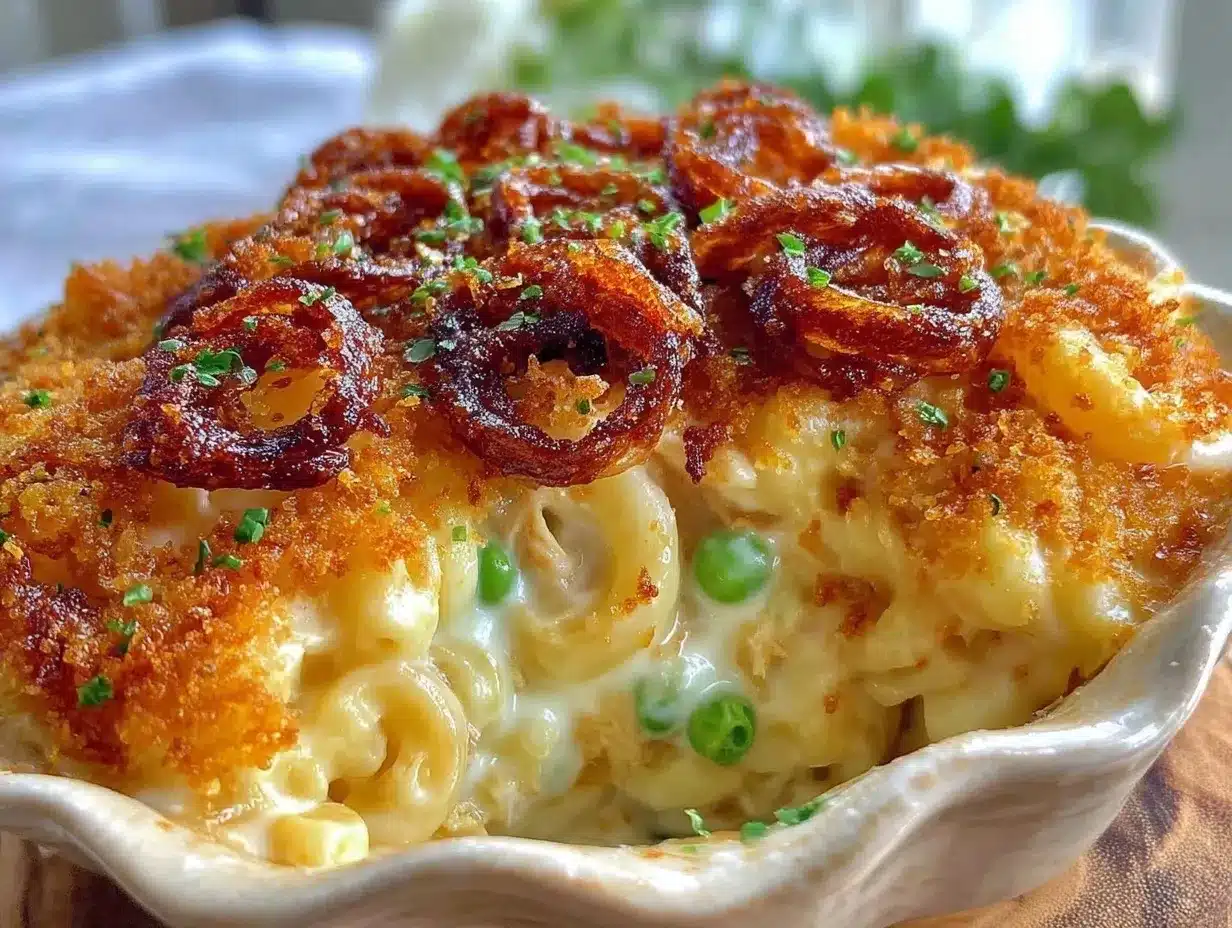 cozy tuna casserole recipe preparation steps
