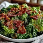cozy wilted lettuce salad - featured image