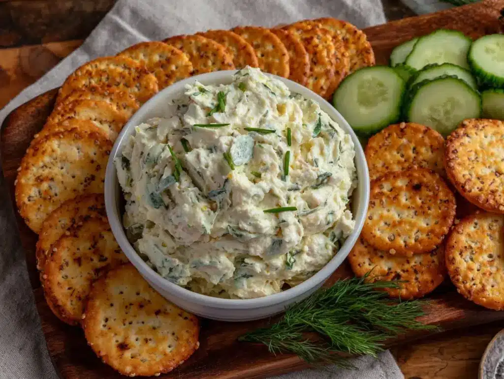 creamy benedictine spread - featured image