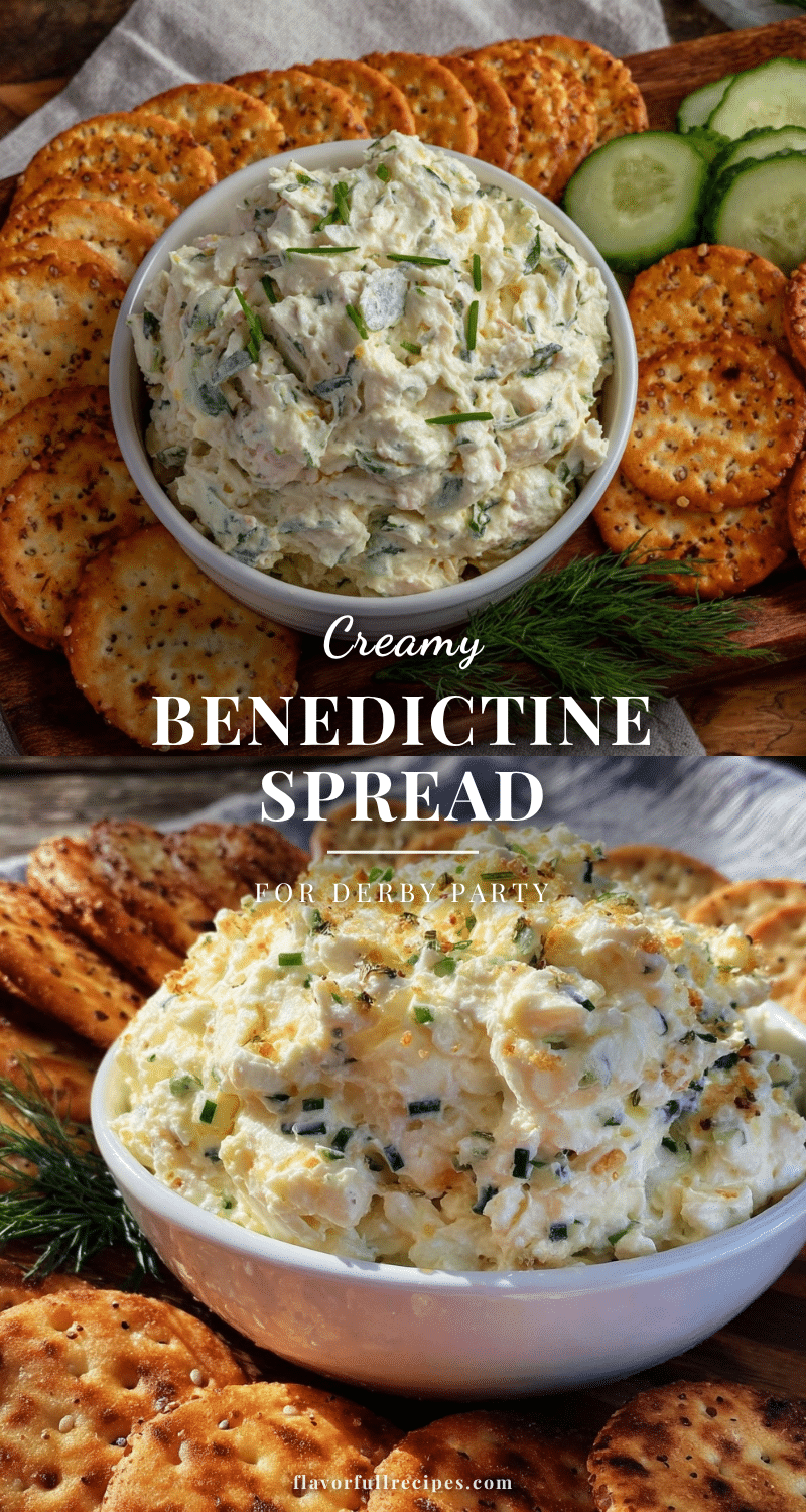 creamy benedictine spread recipe