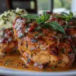 creamy marry me chicken - featured image