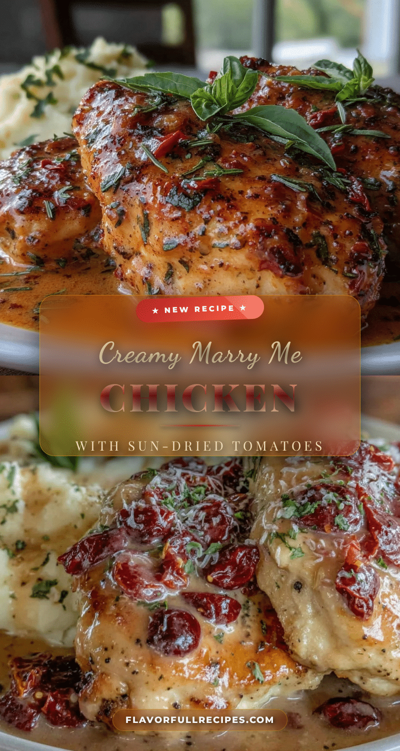 creamy marry me chicken recipe