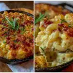 creamy smoked mac and cheese - featured image