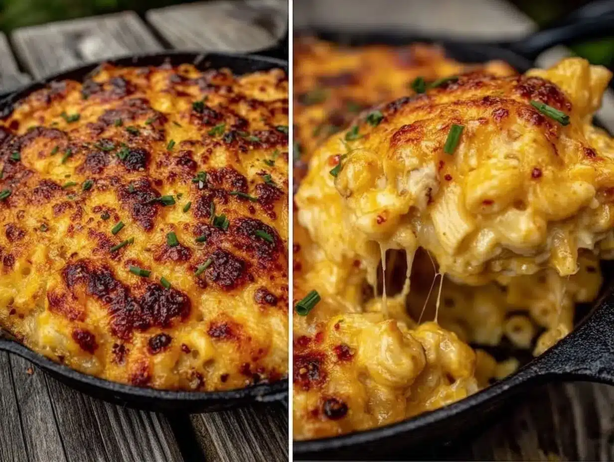 creamy smoked mac and cheese preparation steps