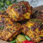 crispy chicken thighs - featured image