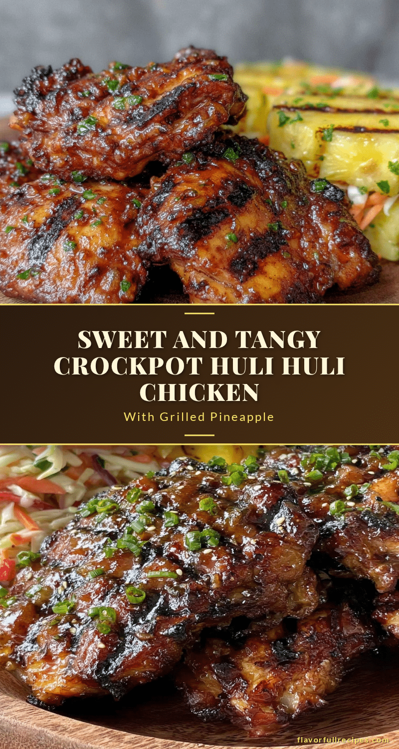crockpot huli huli chicken recipe