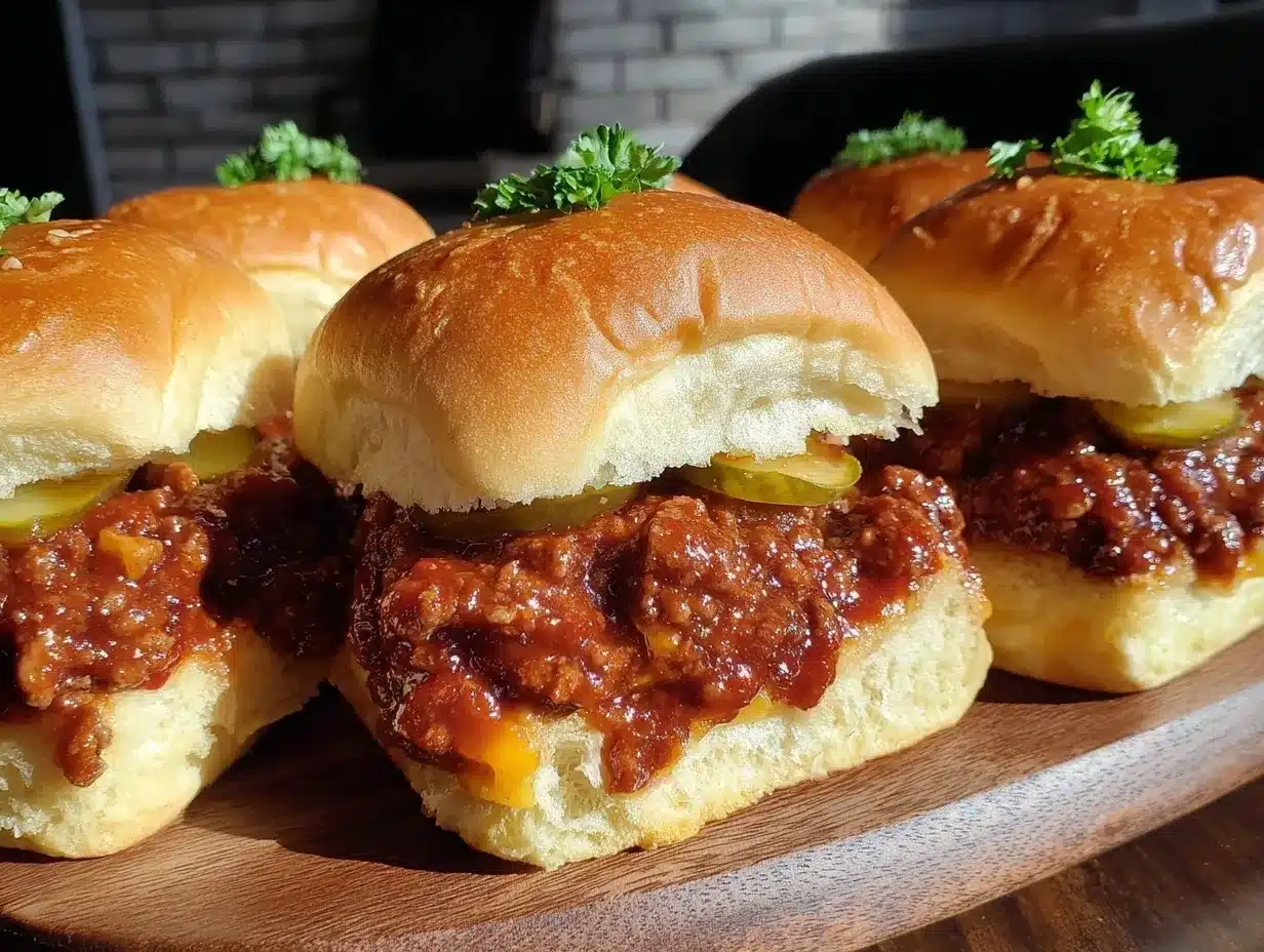 easy crockpot sloppy joe sliders preparation steps
