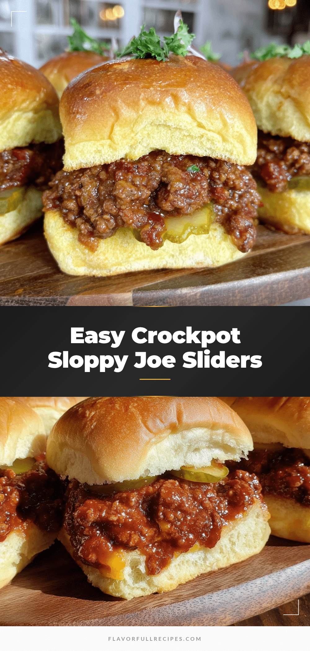 easy crockpot sloppy joe sliders recipe