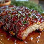 grilled bbq baby back ribs - featured image