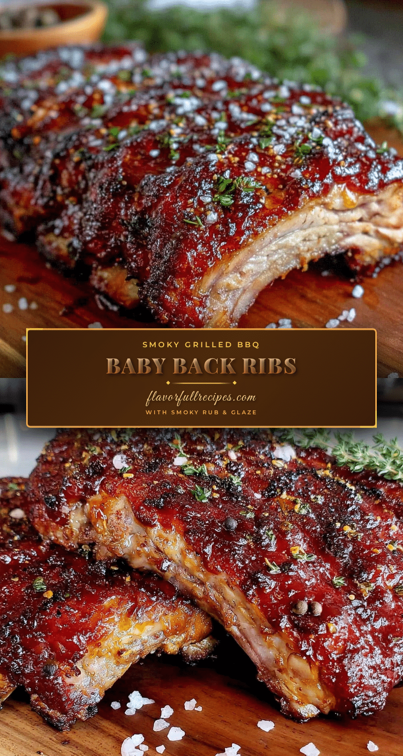 grilled bbq baby back ribs recipe