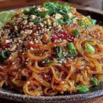 Healthy Zucchini Noodle Pad Thai - featured image