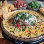 slow cooker queso - featured image