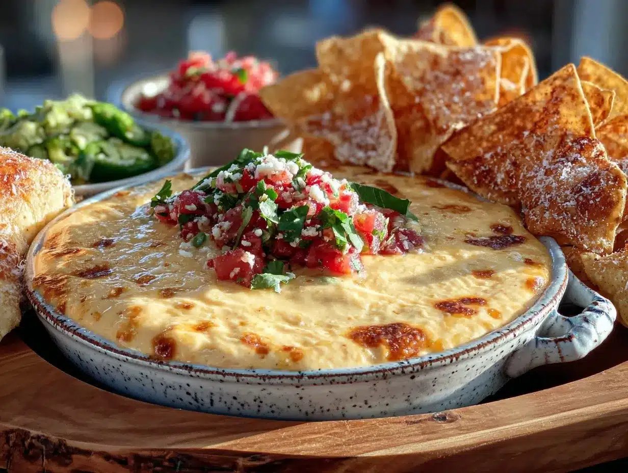 slow cooker queso preparation steps