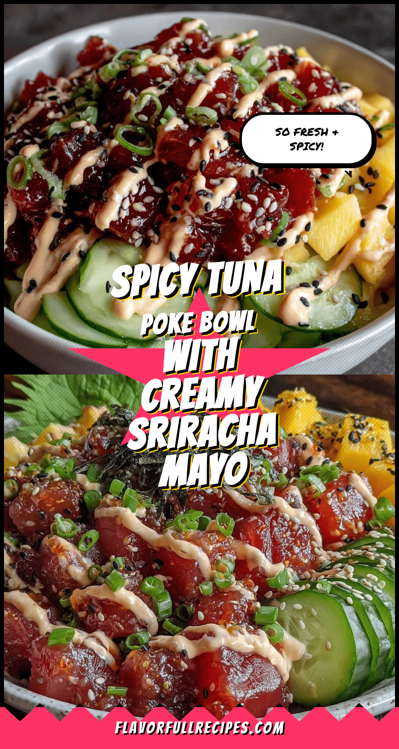 spicy tuna poke bowl recipe