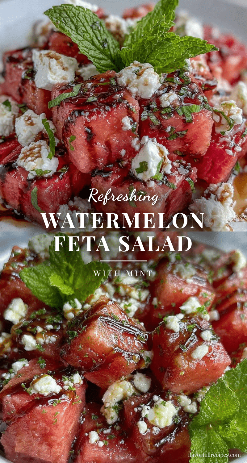 watermelon feta salad recipe
