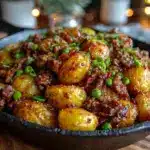 ground beef and potato skillet - featured image