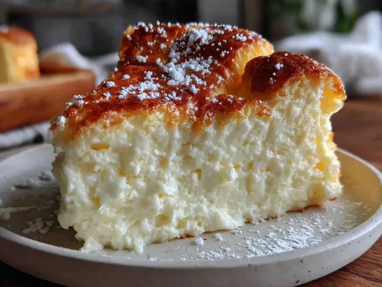 Japanese soufflé cheesecake preparation steps