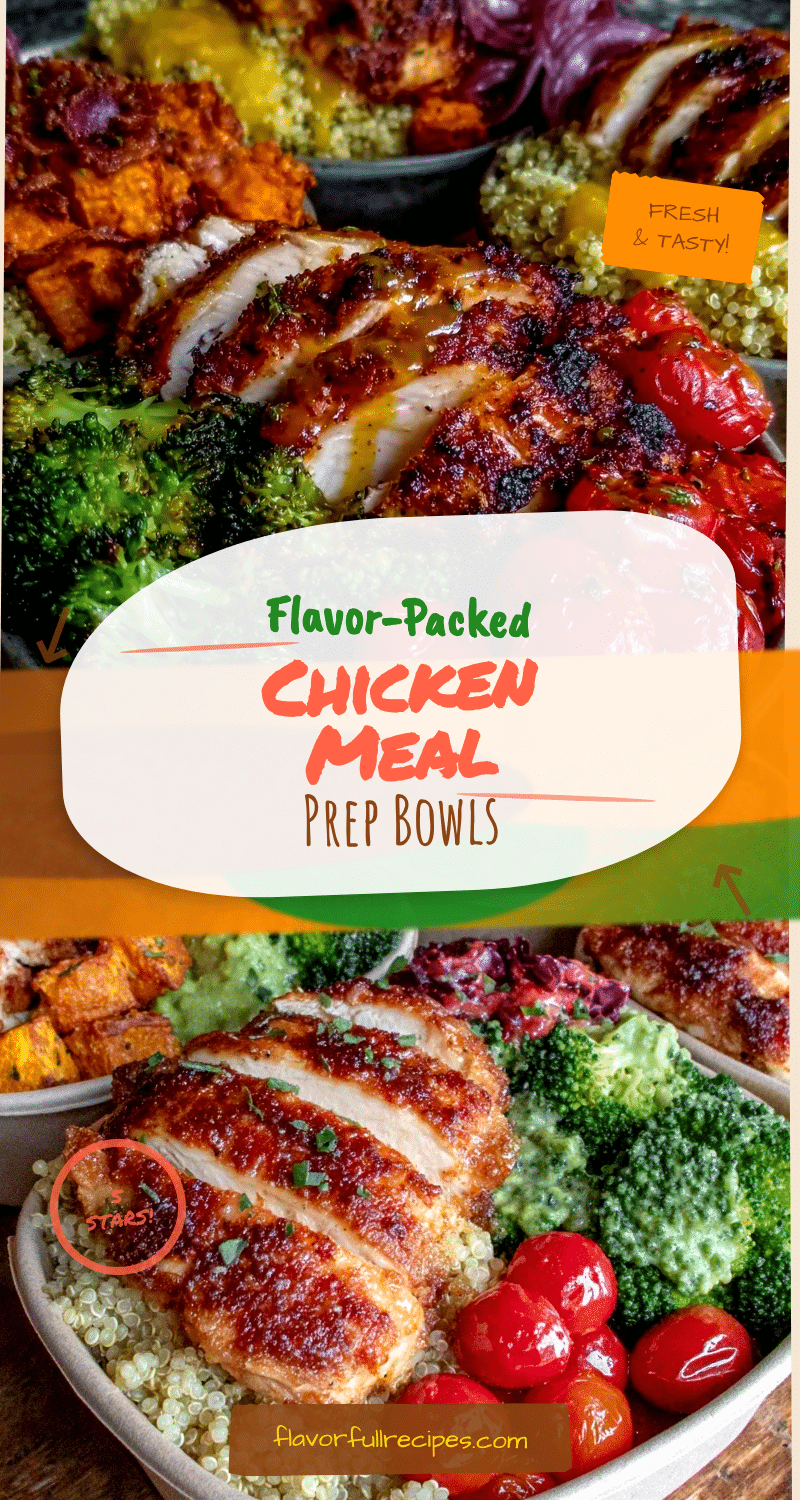 Flavor-Packed Chicken Meal Prep Bowls Easy Healthy Recipes for Weight Loss