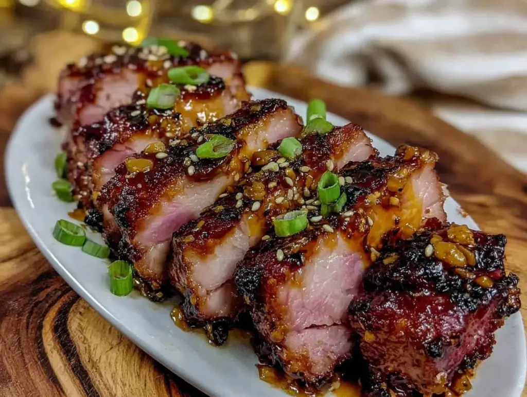 homemade char siu pork - featured image