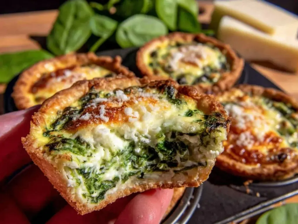Mini Bacon and Gruyère Quiche Cups Recipe - News Directory 3