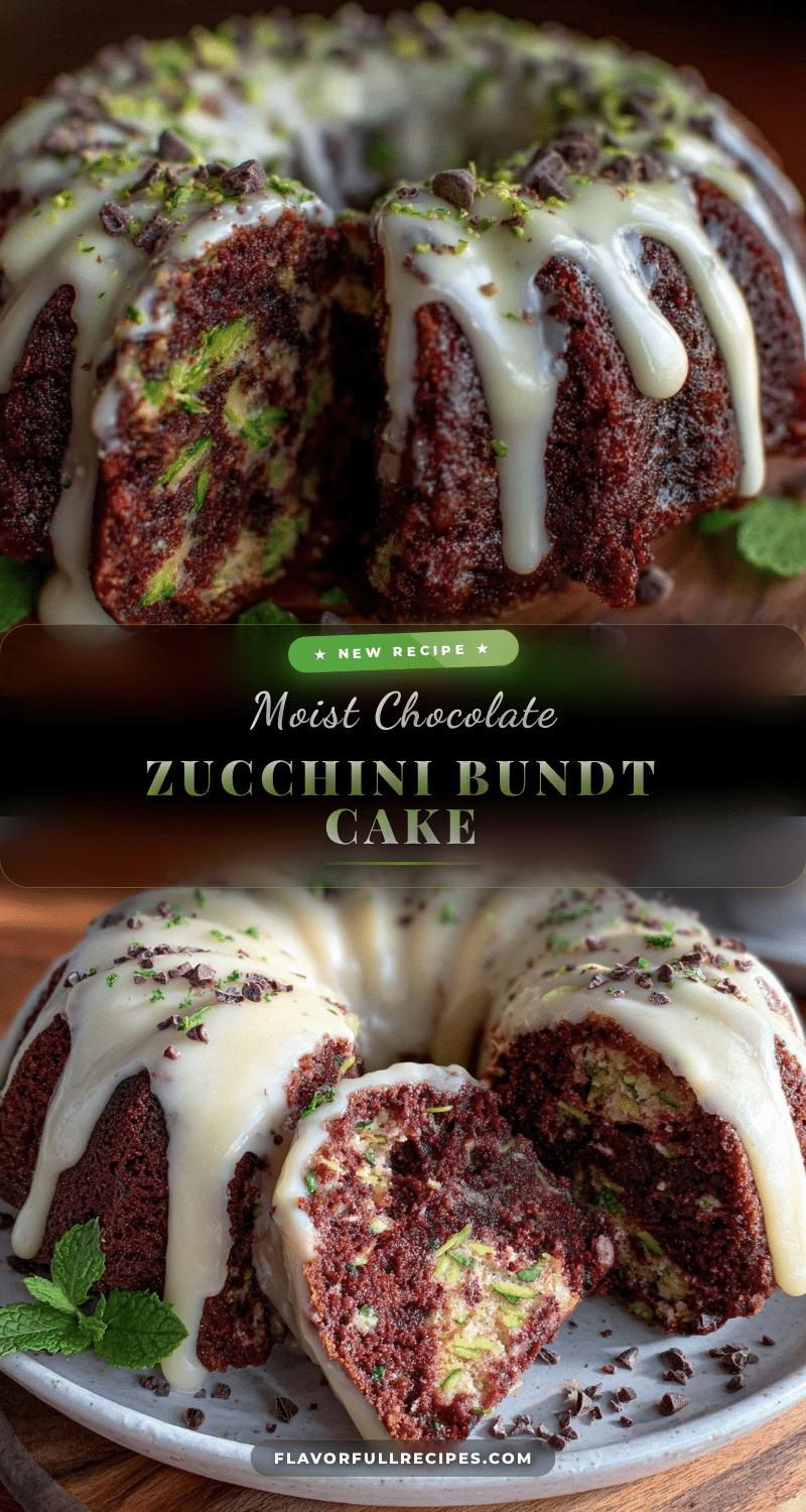 moist chocolate zucchini bundt cake recipe