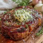 reverse sear ribeye steak - featured image