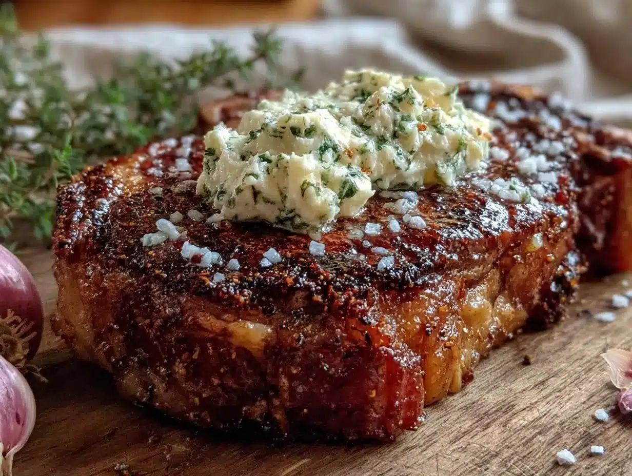 reverse sear ribeye steak preparation steps