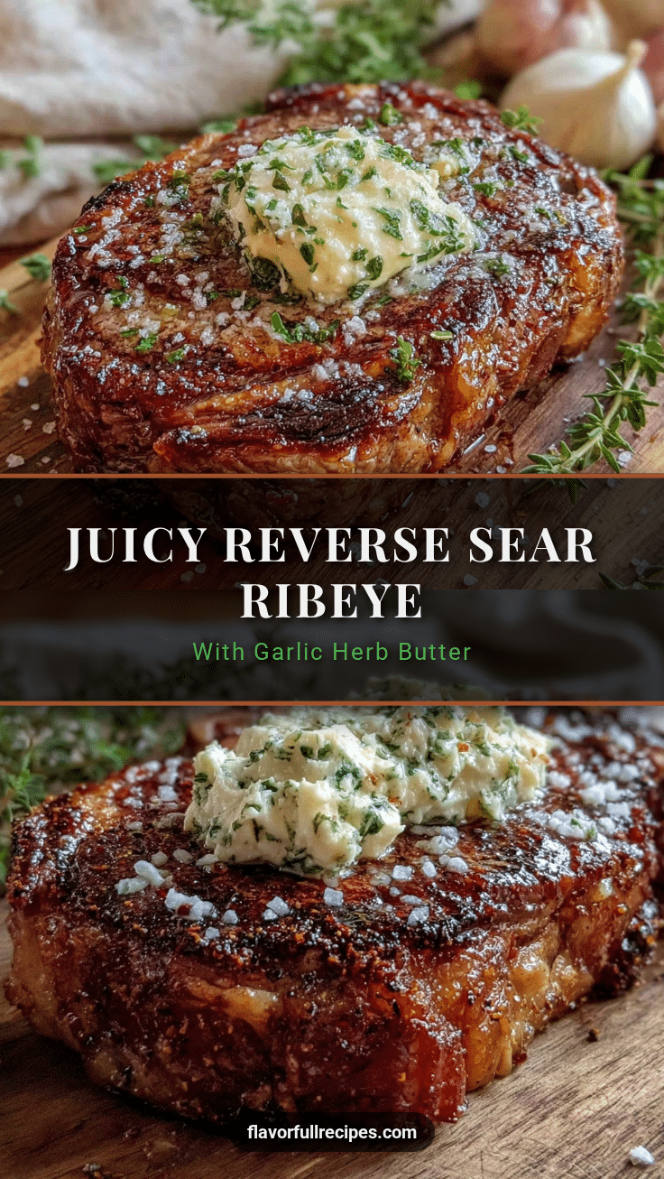 reverse sear ribeye steak recipe